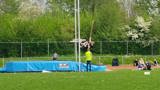 Hoogspringen.