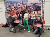 Mensen bij de marathon in Hamburg.