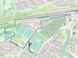 Het parcours.